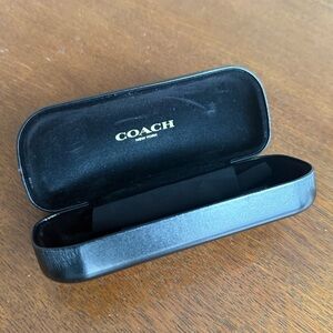 Coach sunglasses clamshell case